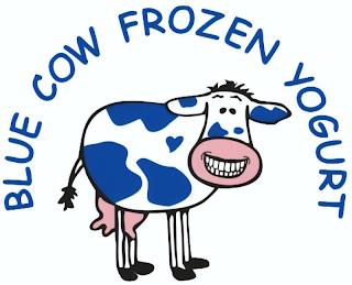 BLUE COW FROZEN YOGURT trademark