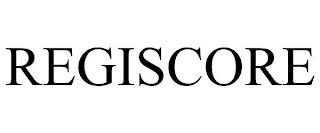 REGISCORE trademark