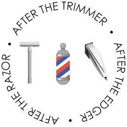 AFTER THE TRIMMER · AFTER THE EDGER · AFTER THE RAZOR · trademark