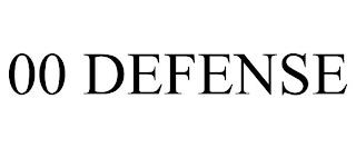 00 DEFENSE trademark