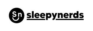 SN SLEEPYNERDS trademark