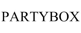 PARTYBOX trademark