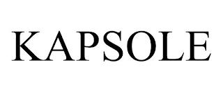 KAPSOLE trademark