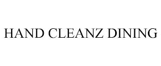 HAND CLEANZ DINING trademark