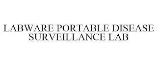 LABWARE PORTABLE DISEASE SURVEILLANCE LAB trademark