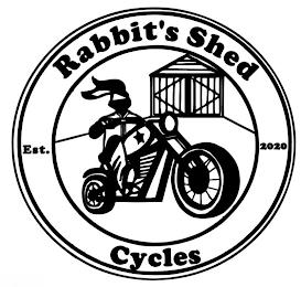 RABBIT'S SHED CYCLES EST. 2020 trademark