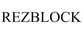 REZBLOCK trademark