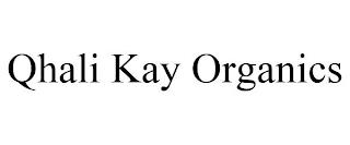 QHALI KAY ORGANICS trademark