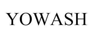 YOWASH trademark