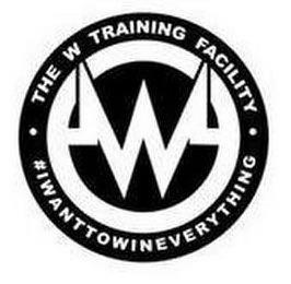 W ·THE W TRAINING FACILITY · #IWANTTOWINEVERYTHING trademark