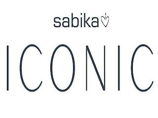 SABIKA ICONIC trademark