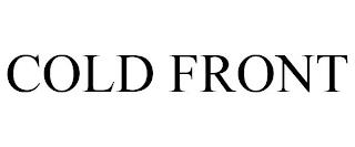 COLD FRONT trademark