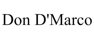 DON D'MARCO trademark