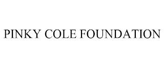 PINKY COLE FOUNDATION trademark