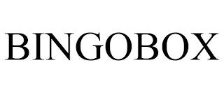 BINGOBOX trademark