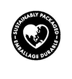 SUSTAINABLY PACKAGED EMBALLAGE DURABLE trademark