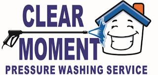 CLEAR MOMENT PRESSURE WASHING SERVICE trademark