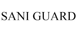 SANI GUARD trademark