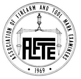 ASSOCIATION OF FIREARM AND TOOL MARK EXAMINERS · 1969 · AFTE trademark