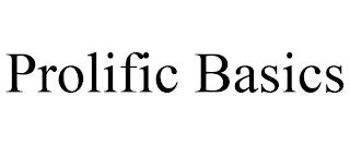 PROLIFIC BASICS trademark