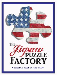 THE JIGSAW PUZZLE FACTORY PROUDLY MADE IN THE USA trademark