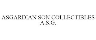 ASGARDIAN SON COLLECTIBLES A.S.G. trademark