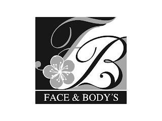 FB FACE & BODY'S trademark