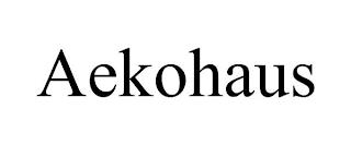 AEKOHAUS trademark