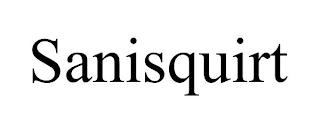 SANISQUIRT trademark