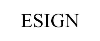 ESIGN trademark