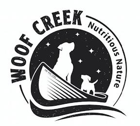 WOOF CREEK NUTRITIOUS NATURE THE DOG STAR trademark