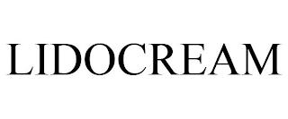 LIDOCREAM trademark