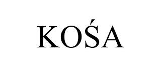 KOSA trademark