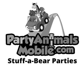 PARTYANIMALSMOBILE.COM STL STUFF-A-BEAR PARTIES trademark