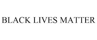 BLACK LIVES MATTER trademark