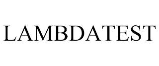 LAMBDATEST trademark