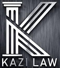 K KAZI LAW trademark