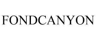 FONDCANYON trademark