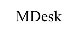 MDESK trademark