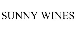 SUNNY WINES trademark