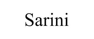 SARINI trademark