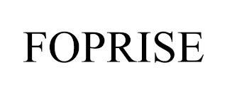 FOPRISE trademark