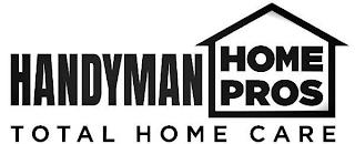 HANDYMAN HOME PROS TOTAL HOME CARE trademark