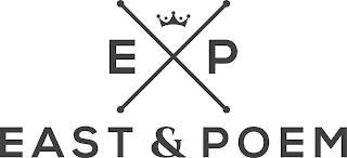 E P EAST & POEM trademark