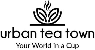 URBAN TEA TOWN YOUR WORLD IN A CUP trademark