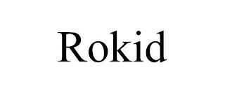 ROKID trademark