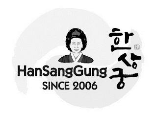 HANSANGGUNG SINCE 2006 trademark