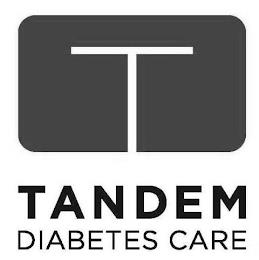 T TANDEM DIABETES CARE trademark