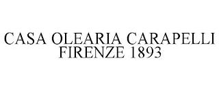 CASA OLEARIA CARAPELLI FIRENZE 1893 trademark