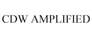 CDW AMPLIFIED trademark